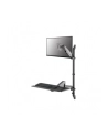 NEOMOUNTS wall mounted sit-stand workstation Screen Keyboard ' Mouse - nr 50