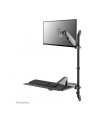 NEOMOUNTS wall mounted sit-stand workstation Screen Keyboard ' Mouse - nr 52