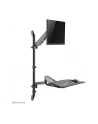 NEOMOUNTS wall mounted sit-stand workstation Screen Keyboard ' Mouse - nr 54