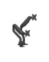 NEOMOUNTS Select Desk Mount Double Display Topfix Clamp and Grommet - nr 14
