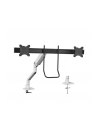 NEOMOUNTS Select Desk Mount Double Display Crossbar Topfix Clamp and Grommet - nr 10