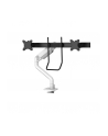 NEOMOUNTS Select Desk Mount Double Display Crossbar Topfix Clamp and Grommet - nr 14