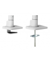 NEOMOUNTS Select Desk Mount Double Display Crossbar Topfix Clamp and Grommet - nr 16