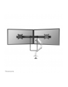 NEOMOUNTS Select Desk Mount Double Display Crossbar Topfix Clamp and Grommet - nr 25