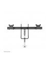 NEOMOUNTS Select Desk Mount Double Display Crossbar Topfix Clamp and Grommet - nr 28