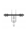 NEOMOUNTS Select Desk Mount Double Display Crossbar Topfix Clamp and Grommet - nr 6