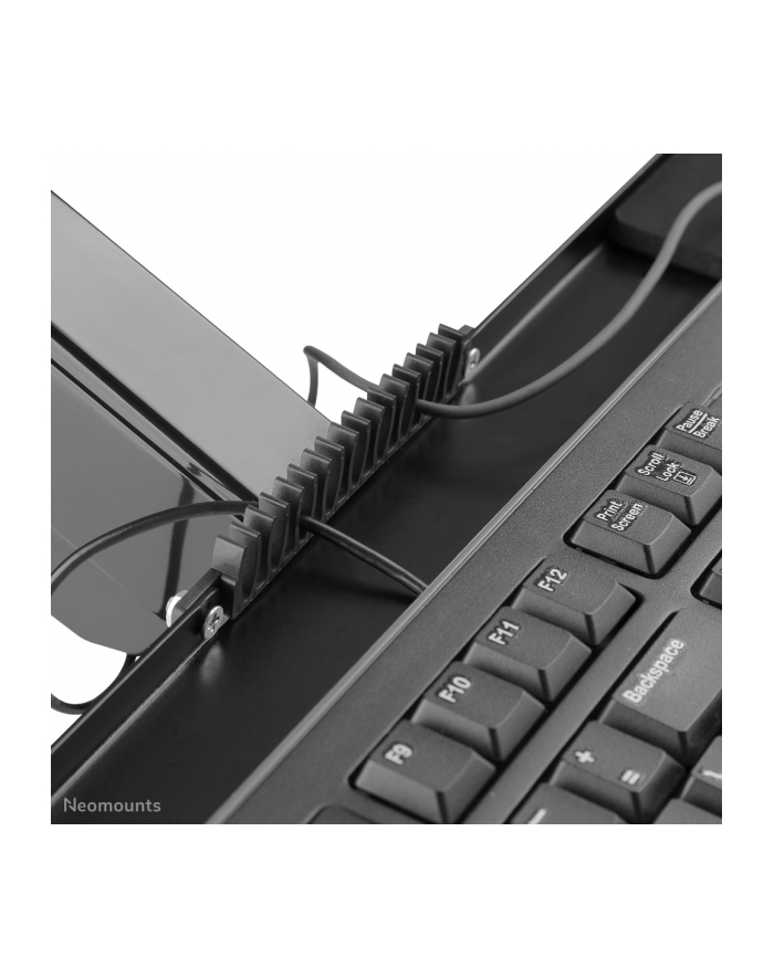NEOMOUNTS desk mounted sit-stand workstation Screen Keyboard ' Mouse główny