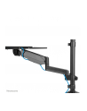 NEOMOUNTS desk mounted sit-stand workstation Screen Keyboard ' Mouse - nr 60