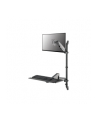 NEOMOUNTS wall mounted sit-stand workstation Screen Keyboard ' Mouse - nr 16
