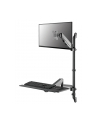 NEOMOUNTS wall mounted sit-stand workstation Screen Keyboard ' Mouse - nr 26