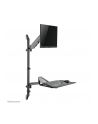 NEOMOUNTS wall mounted sit-stand workstation Screen Keyboard ' Mouse - nr 2