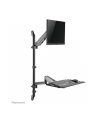 NEOMOUNTS wall mounted sit-stand workstation Screen Keyboard ' Mouse - nr 60