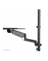 NEOMOUNTS wall mounted sit-stand workstation Screen Keyboard ' Mouse - nr 9