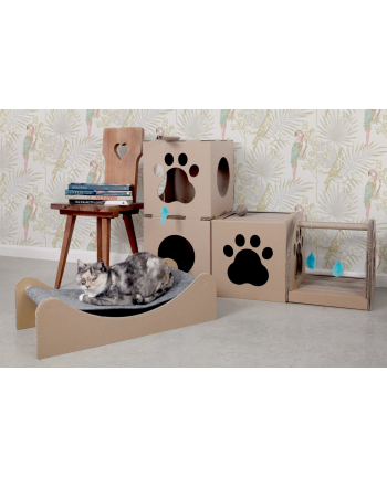 CARTON+ PETS Mia - hamak dla kota - 72x36 cm