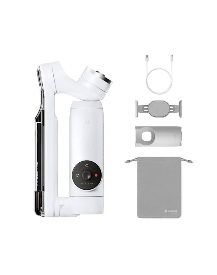 Insta360 Flow Creator Kit (Summit White) - stabilizator 3-osiowy, gimbal główny
