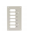 TECHLY Panel przedni do przełącznicy na 6 adapterów - nr 1
