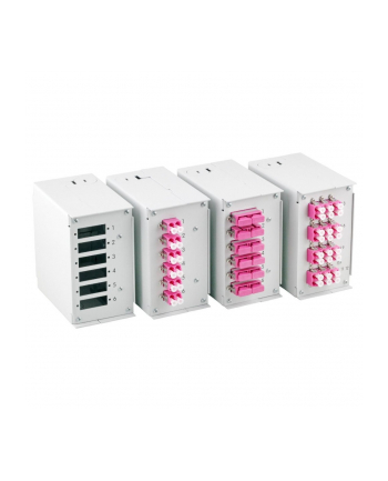 TECHLY Panel przedni do przełącznicy na 6 adapterów nr 1