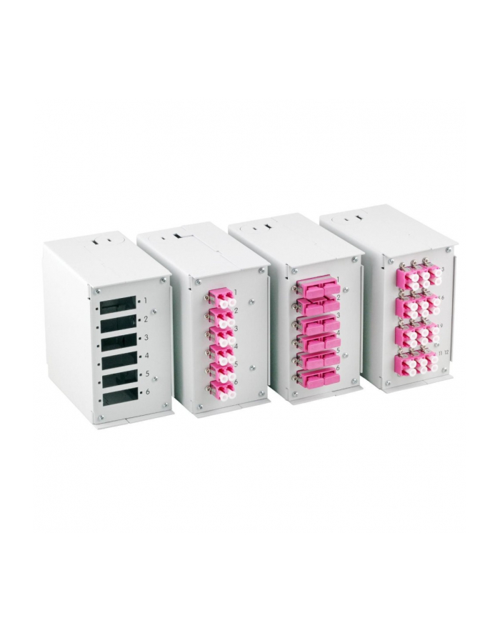 TECHLY Panel przedni do przełącznicy na 6 adapterów główny