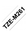 BROTHER TZeM261 tape Kolor: CZARNY on Kolor: BIAŁY surface 36mm - nr 5