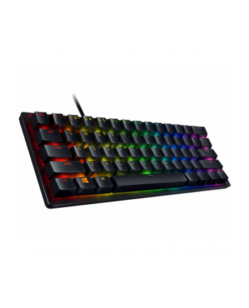 no name Razer Huntsman Mini 60% Klawiatura do gier Opto-mechaniczne światło LED RGB RU Przewodowa