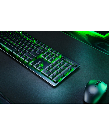 no name Klawiatura Razer Gaming Keyboard Deathstalker V2 Pro Światło LED RGB, NORD, Bezprzewodowa, Czarna, Przełączniki optyczne (liniowe), Klawiatura numeryczna