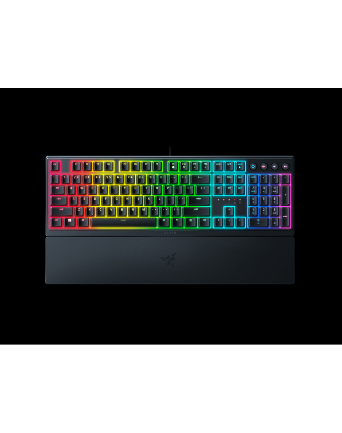 no name Klawiatura Razer Gaming Keyboard Ornata V3 RGB LED light, RU, Przewodowa, Czarny, Razer Mecha-Membrane, Klawiatura numeryczna główny