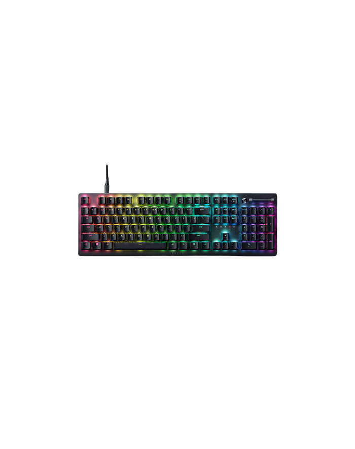 no name Razer Deathstalker V2, Klawiatura do gier, Oświetlenie LED RGB, NORD, Czarny, Przewodowy główny