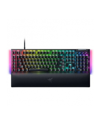 no name Mechaniczna klawiatura do gier Razer BlackWidow V4, zielony przełącznik, układ nordycki, przewodowy, czarny Razer