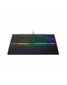 no name Razer Ornata V3 Tenkeyless niskoprofilowe; Razer Przełączniki membranowe Mecha; powlekane promieniami UV Światło LED RGB NORD Przewodowa czarna mechaniczna klawiatura do gier - nr 3