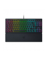 no name Razer Ornata V3 Tenkeyless niskoprofilowe; Razer Przełączniki membranowe Mecha; powlekane promieniami UV Światło LED RGB NORD Przewodowa czarna mechaniczna klawiatura do gier - nr 5