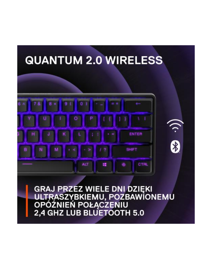 Klawiatura gamingowa Steelseries Apex Pro Mini (64820) główny