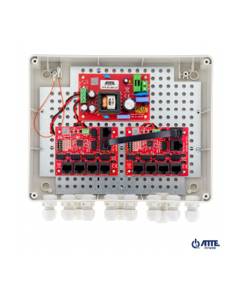 no name SWITCH ZEWNĘTRZNY 10-PORTOWY POE ATTE IP-9-11-L2
