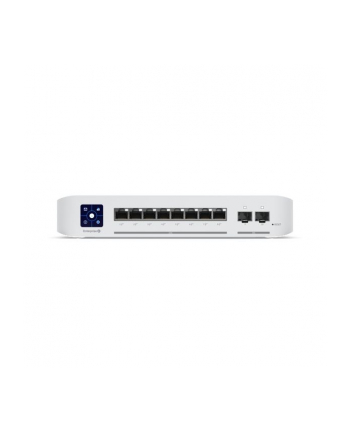 no name Ubiquiti UniFi L3 Switch 8 PoE+ 120W 25GbE, 2x SFP+ 13''; touch LCM