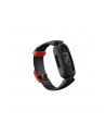 no name Fitbit Ace 3 Fitness Tracker, OLED, Ekran dotykowy, Wodoodporny, Bluetooth, Czarny/Racer Red - nr 6