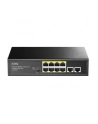 Switch CUDY FS1010PG 8-Port 10/100M PoE+ 120W 2xGbE Uplink - nr 1