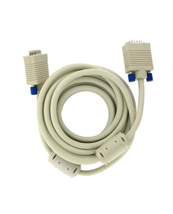 Kabel monitorowy D-SUB SVGA M/M 5,0m ferryt - retail nr 1