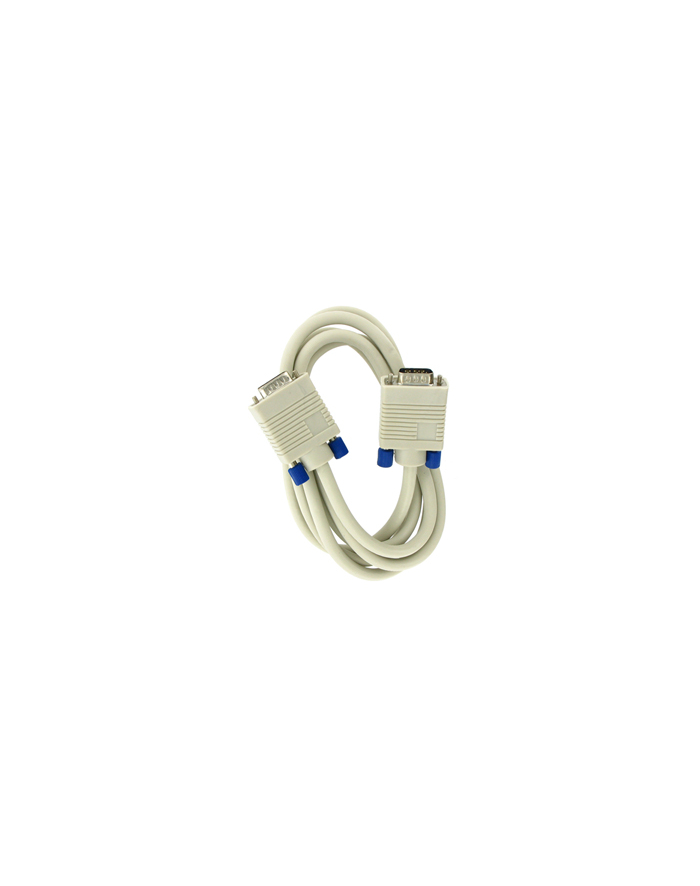 Kabel monitorowy D-SUB VGA M/M 1,8m retail główny