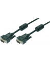 Kabel danych m/m VGA 2x Ferryt, 5m - nr 12