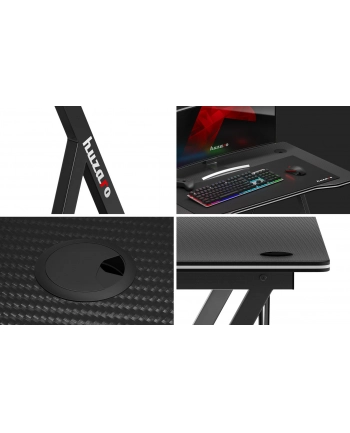 Biurko gamingowe Huzaro Hero 14 Black nr 1