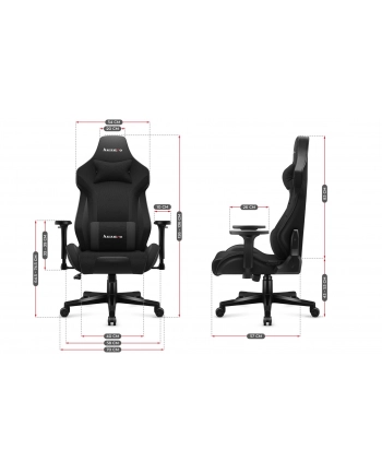 Fotel gamingowy Huzaro Force 76 Black nr 1