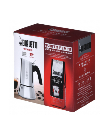 bialetti Zestaw kawiarka New Venus 6 + Perfetto Moka Classic