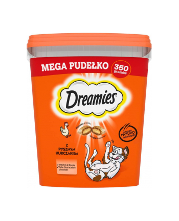 DREAMIES Mix Smaków z Kurczakiem i Serem - przysmak dla kota - 350 g