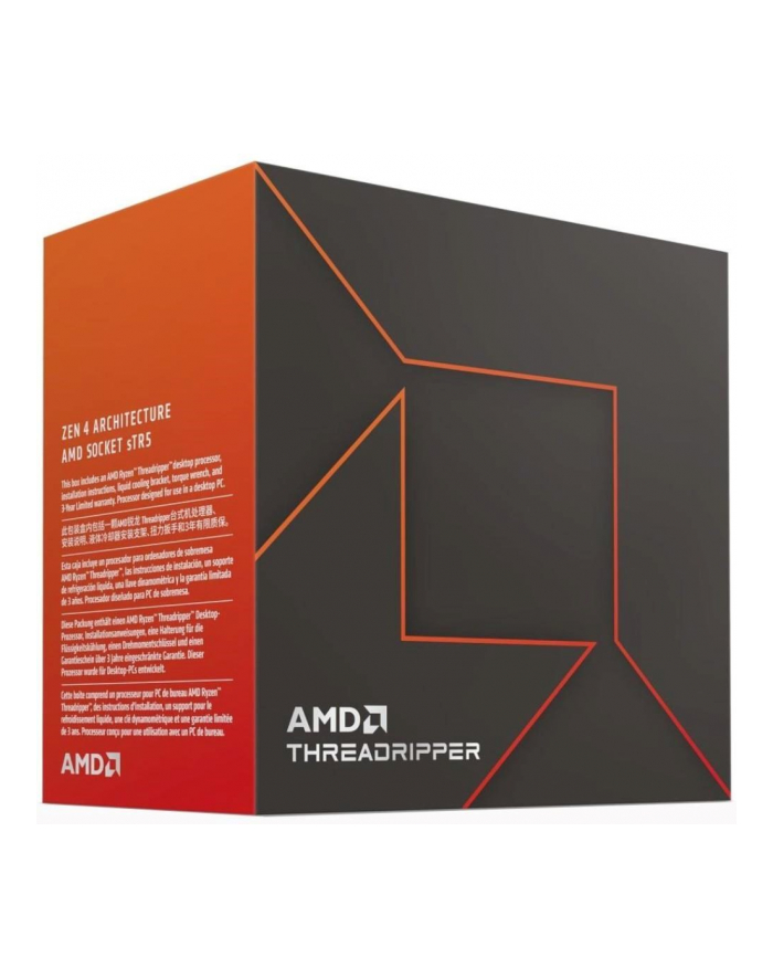 AMD Ryzen Threadripper 7980X (64C/128T) 32Ghz (51 GHz Turbo) Socket sTR5 TDP 350W główny