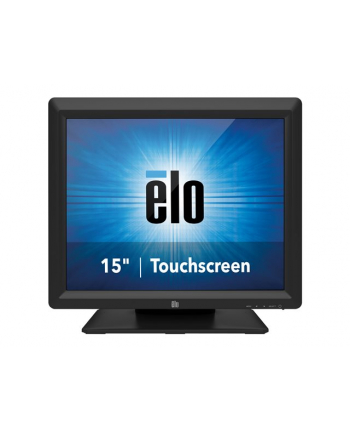 Elo Touch  1517L 15-inch LCD (LED Backlight) Desktop, Availability, IntelliTouch (SAW) Single-touch, USB 'amp; RS232 Controller, Anti-glare, Zero-bezel, VGA video interface, Black