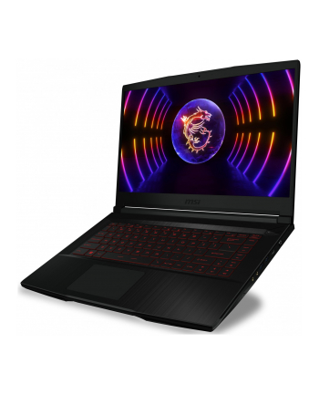 MSI Thin GF63 12UC-1044XPL i7-12650H 156''; FHD 144Hz IPS-Level 8GB DDR4 3200 SSD512 RTX 3050 4GB NoOS