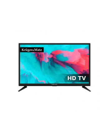 KRUGER 'amp; MATZ TELEWIZOR LED 24''; HD DVB-T2 H265 HE