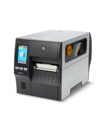 no name TT Printer ZT411; 4'';, 203 dpi, Euro and UK cord, Serial, USB, 10/100 Ethernet, Bluetooth 41/MFi, USB Host, Peel w/ Liner Take-Up, EZPL