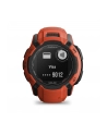Zegarek sportowy Garmin Instinct 2X SOLAR Czerwony - nr 3
