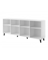 cama meble Komoda ASTI 200x42x82 biały mat - nr 5