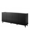cama meble Komoda ASTI 200x42x82 czarny mat - nr 4